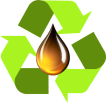 Fully Circular Process Icon. 